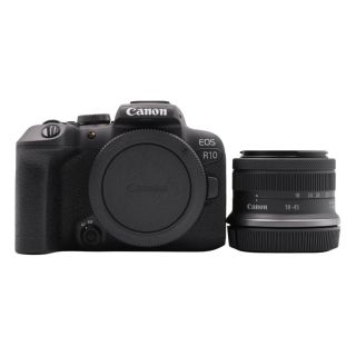 Canon EOS R10 Mirrorless Camera + RF-S 18-45mm f/4.5-6.3 IS STM Lens