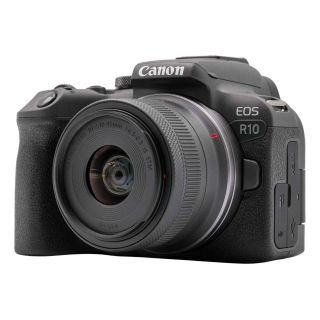 Canon EOS R10 Mirrorless Camera + RF-S 18-45mm f/4.5-6.3 IS STM Lens