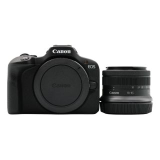 Canon EOS R100 Mirrorless Camera + RF-S 18-45mm f/4.5-6.3 IS STM Lens