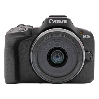 Canon EOS R50 Mirrorless Camera + RF-S 18-45mm f/4.5-6.3 IS STM lens - Black