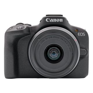 Canon EOS R50 Mirrorless Camera + RF-S 18-45mm f/4.5-6.3 IS STM lens - Black