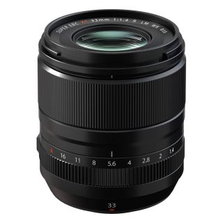 Fujifilm XF 33mm f/1.4 R LM WR Lens (Black)