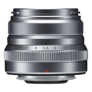 Fujifilm XF 35mm f/2 R WR Lens (Silver)