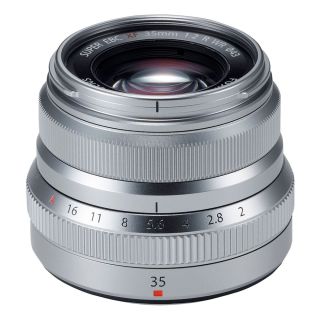 Fujifilm XF 35mm f/2 R WR Lens (Silver)