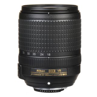 Nikon AF-S 18-140mm f/3.5-5.6G ED VR Lens (White Box)