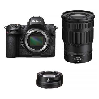 Nikon Z8 Mirrorless Camera + 24-120mm Lens + FTZ II Adapter