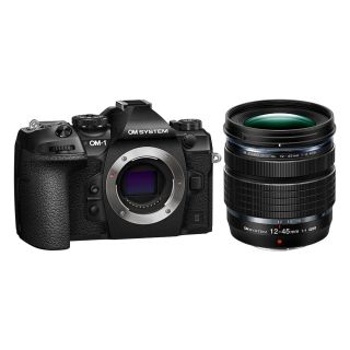 OM SYSTEM OM-1 Mark II Mirrorless Camera + 12-45mm f/4 PRO Lens