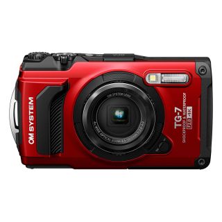 OM SYSTEM Tough TG-7 Digital Camera - Red