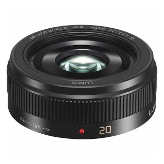 Panasonic Lumix G 20mm f/1.7 II ASPH. Lens (Black)