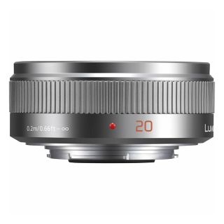 Panasonic Lumix G 20mm f/1.7 II ASPH. Lens (Silver)