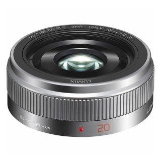Panasonic Lumix G 20mm f/1.7 II ASPH. Lens (Silver)