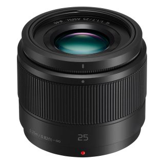 Panasonic Lumix G 25mm f/1.7 ASPH. Lens (Black)