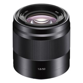 Sony E 50mm f/1.8 OSS Lens (Black) (SEL50F18)
