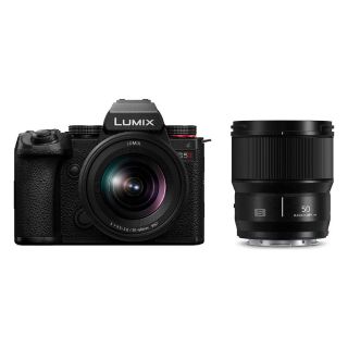 Panasonic Lumix S5 II Digital Camera + 20-60mm + 50mm f/1.8 Lens