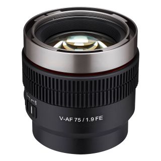 Samyang V-AF 75mm T/1.9 Lens for Sony FE