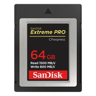 SanDisk 64GB Extreme Pro (1500MB/Sec) Cfexpress Type B Memory Card