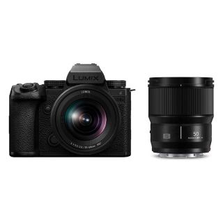 Panasonic Lumix S5 IIX Digital Camera + 20-60mm + 50mm f/1.8 Lens