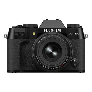 Fujifilm X-T50 Digital Camera Body + XF 16-50mm f/2.8-4.8 R LM WR Lens (Black)