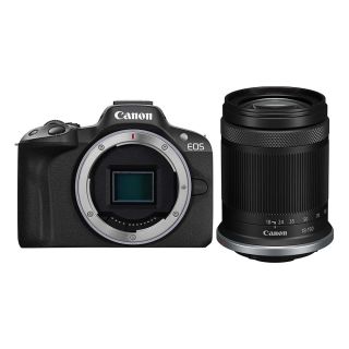 Canon EOS R50 Mirrorless Camera + RF-S 18-150mm f/3.5-6.3 IS STM lens - Black