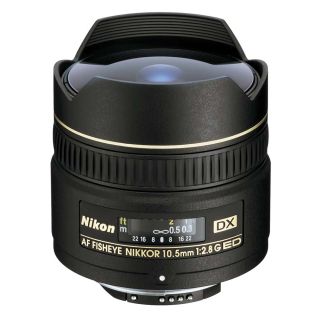Nikon AF 10.5mm f/2.8G ED Fisheye Lens