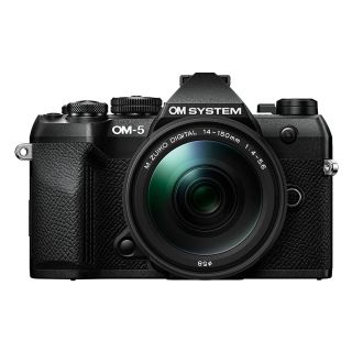 OM SYSTEM OM-5 Mark II Mirrorless Camera + 14-150mm f/4-5.6 II - Black