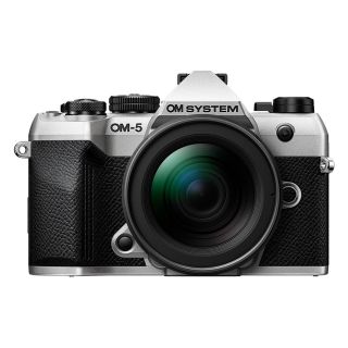 OM SYSTEM OM-5 Mark II Mirrorless Camera + 12-45mm f/4 PRO - Silver