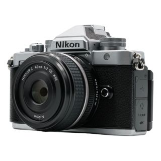 Nikon Zf Mirrorless Digital Camera + 40mm f/2 SE Lens (Silver)