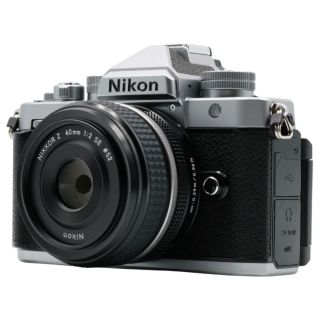 Nikon Zf Mirrorless Digital Camera + 40mm f/2 SE Lens (Silver)