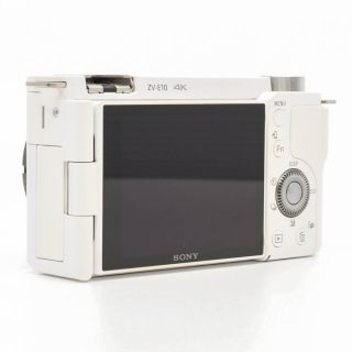 Sony ZV-E10 Vlog Camera Body (White)
