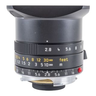 Leica Elmarit-M 28mm f/2.8 ASPH lens - Black (11677)