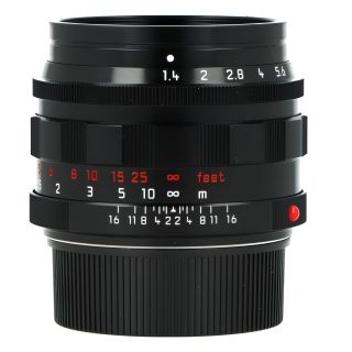 Leica Summilux-M 50mm f/1.4 ASPH. Lens - Glossy Black (11713)