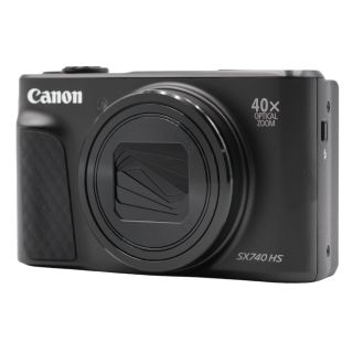 Canon PowerShot SX740 HS Digital Camera - Black