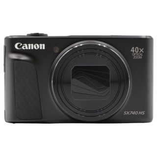 Canon PowerShot SX740 HS Digital Camera - Black