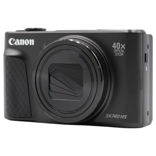 Canon PowerShot SX740 HS Digital Camera - Black