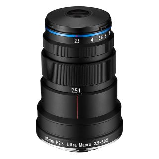 Laowa 25mm f/2.8 2.5-5X Ultra Macro Lens for Canon EF