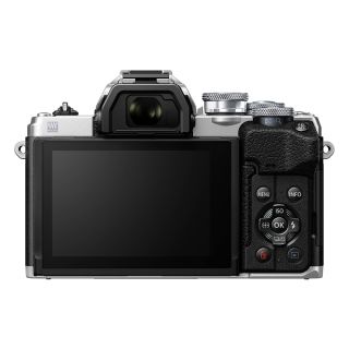 Olympus OM-D E-M10 Mark IV Mirrorless Camera Body - Silver