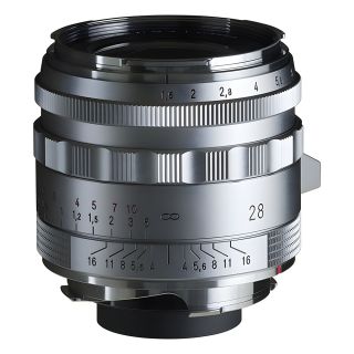 (Special Order) Voigtlander 28mm f/1.5 VM Nokton Vintage Line ASPH Type II Lens for Leica M - Silver