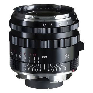 (Special Order) Voigtlander 28mm f/1.5 VM Nokton Vintage Line ASPH Type II Lens for Leica M - Black
