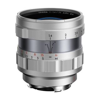 Thypoch Simera 75mm f/1.4 ASPH for Leica M - Silver