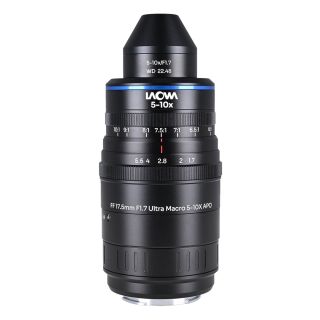 Laowa Aksen 17.5mm f/1.7 5-10x Ultra Macro APO Lens for Sony E