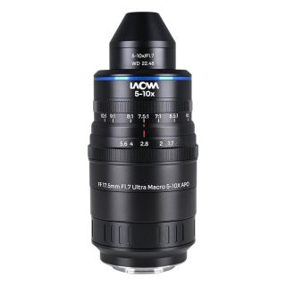 Laowa Aksen 17.5mm f/1.7 5-10x Ultra Macro APO Lens for Fujifilm X