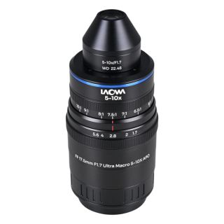 Laowa Aksen 17.5mm f/1.7 5-10x Ultra Macro APO Lens for Fujifilm X
