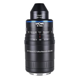 Laowa Aksen 17.5mm f/1.7 5-10x Ultra Macro APO Lens for L-Mount