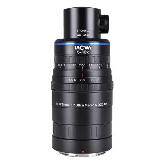 Laowa Aksen 17.5mm f/1.7 5-10x Ultra Macro APO Lens with Coaxial Illumination for Nikon Z