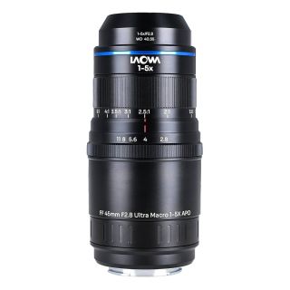 Laowa Aksen 45mm f/2.8 1-5x Ultra Macro APO Lens for Sony E