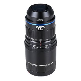 Laowa Aksen 45mm f/2.8 1-5x Ultra Macro APO Lens for Canon RF