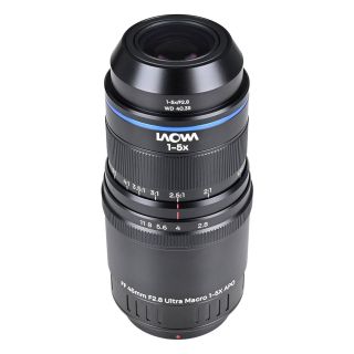 Laowa Aksen 45mm f/2.8 1-5x Ultra Macro APO Lens for Fujifilm X