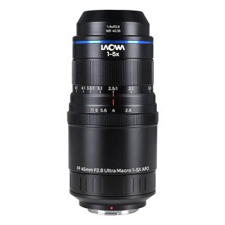 Laowa Aksen 45mm f/2.8 1-5x Ultra Macro APO Lens for Micro Four Thirds