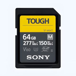 Sony M Series 64GB UHS-II 277MB/Sec SDXC Memory Card (SF-M64T)