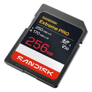 SanDisk Extreme PRO 256GB 250MB/s UHS-I V30 SDXC Memory Card